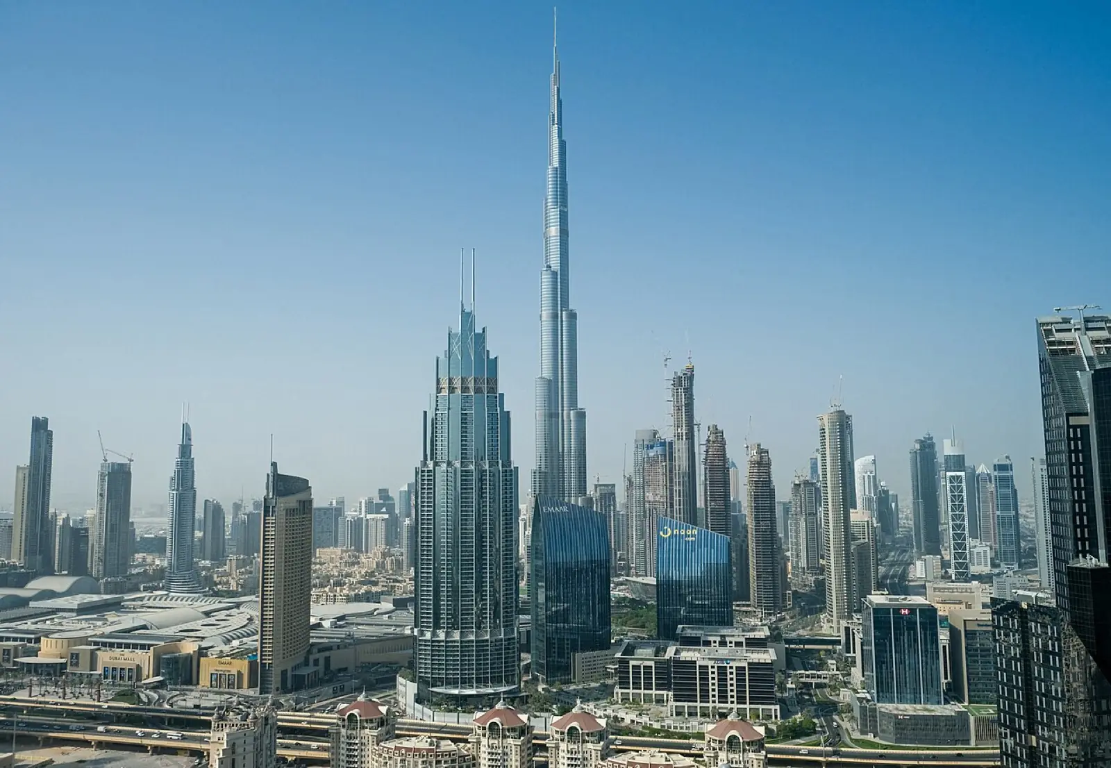 Dubai skyline or landmark view
