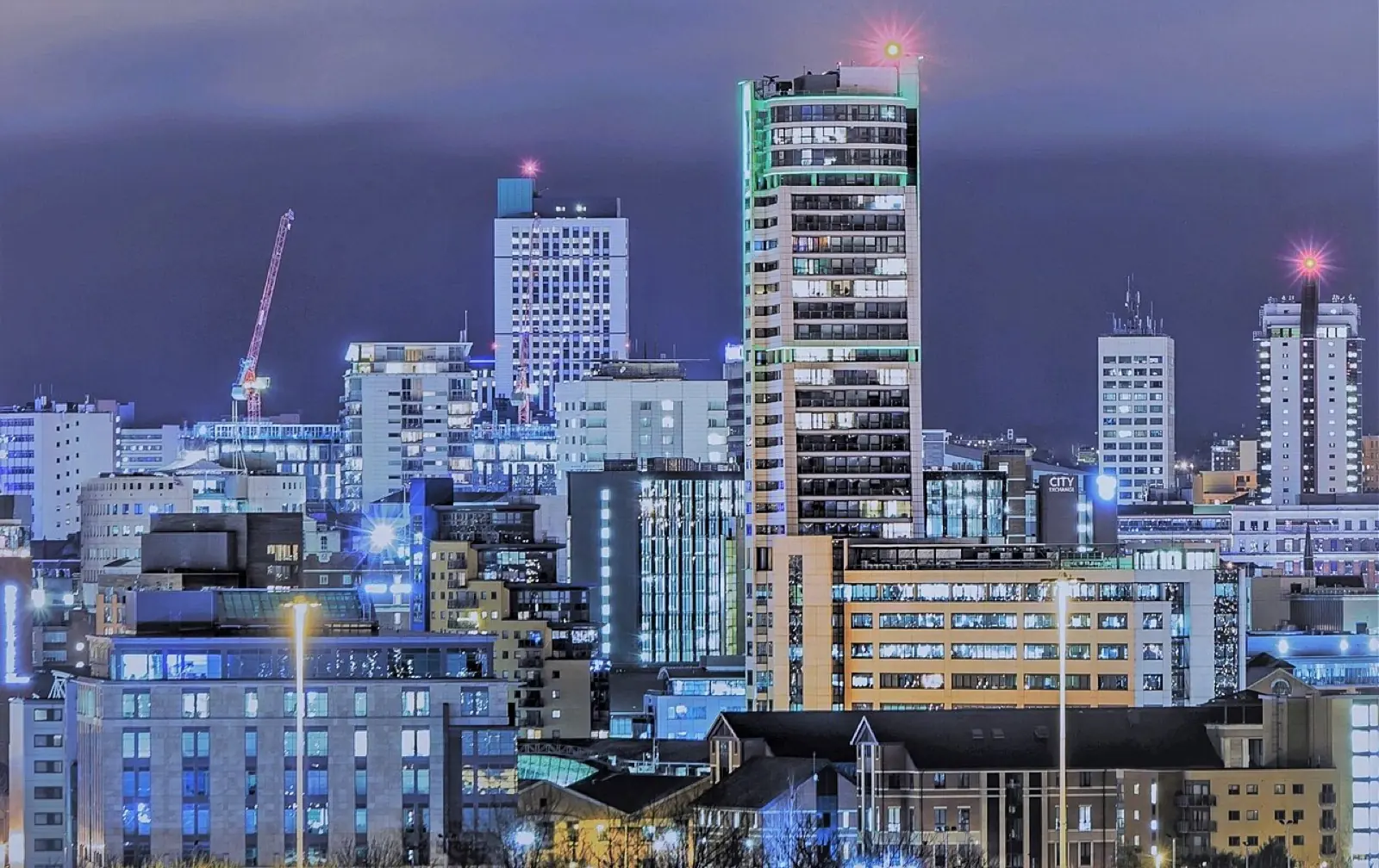 Leeds skyline