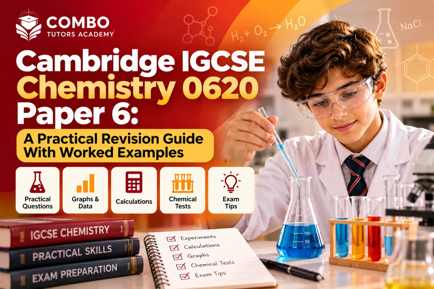 Cambridge IGCSE Chemistry 0620 Paper 6: A Practical Revision Guide With Worked Examples