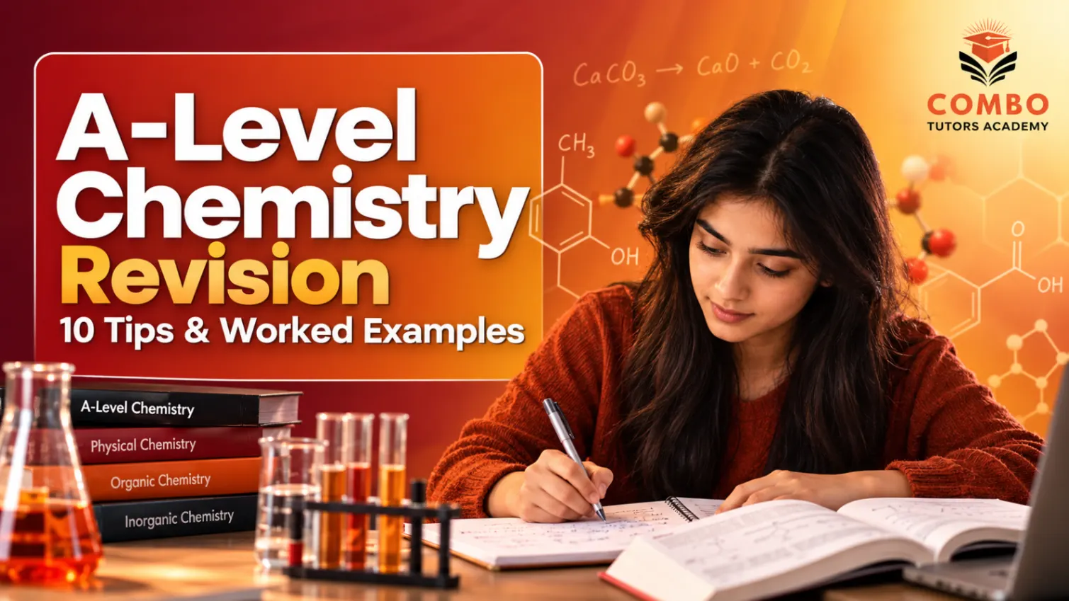 A-Level Chemistry Revision Guide: 10 Practical Strategies With Worked Examples