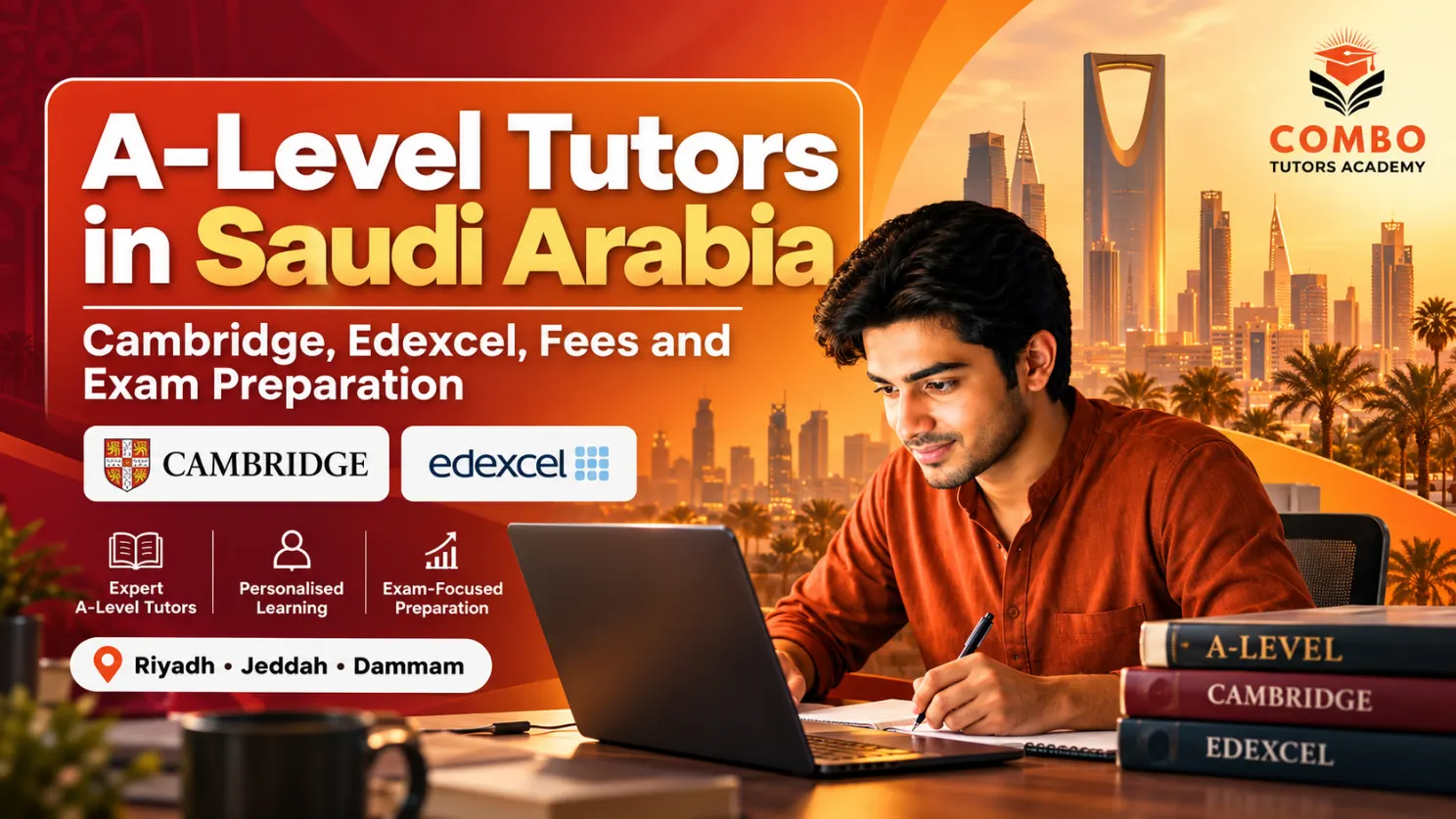 A-Level Tutors in Saudi Arabia: Cambridge, Edexcel, Fees and Exam Preparation